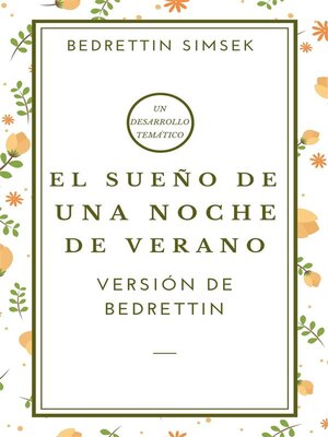 cover image of El Sueño de Una Noche de Verano